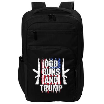 God Guns And Trump 2024 Impact Tech Backpack