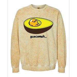 Gudetama Guacameh Avocado Guacamole Colorblast Crewneck Sweatshirt