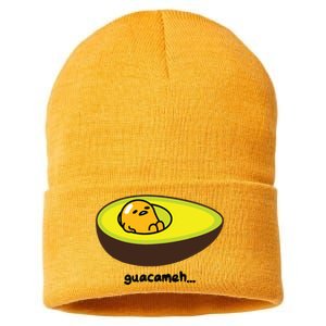 Gudetama Guacameh Avocado Guacamole Sustainable Knit Beanie