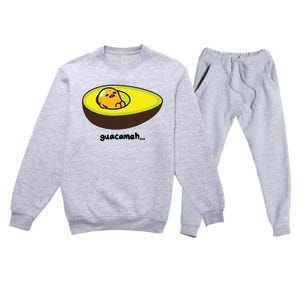 Gudetama Guacameh Avocado Guacamole Premium Crewneck Sweatsuit Set