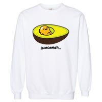 Gudetama Guacameh Avocado Guacamole Garment-Dyed Sweatshirt