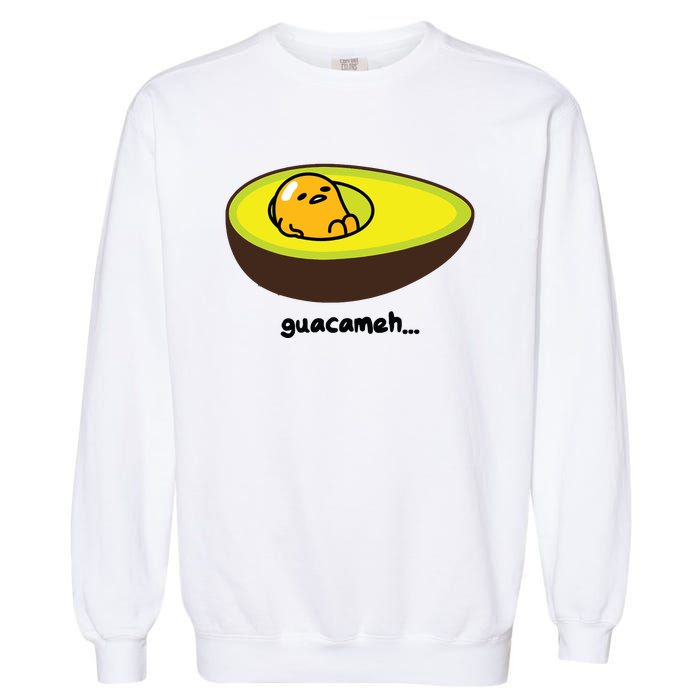 Gudetama Guacameh Avocado Guacamole Garment-Dyed Sweatshirt