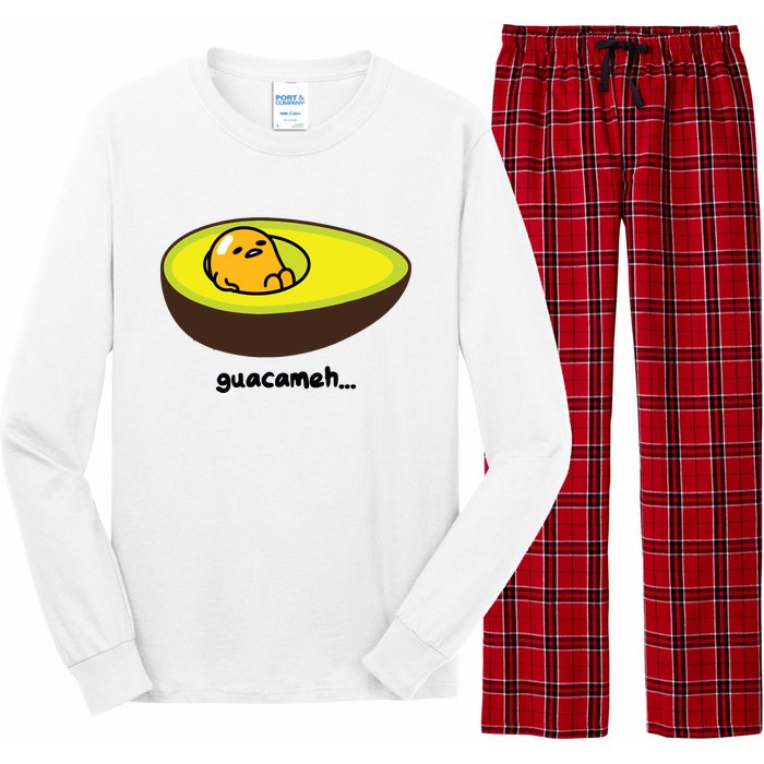 Gudetama Guacameh Avocado Guacamole Long Sleeve Pajama Set