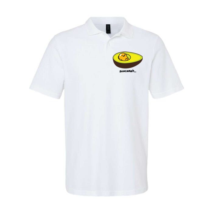 Gudetama Guacameh Avocado Guacamole Softstyle Adult Sport Polo