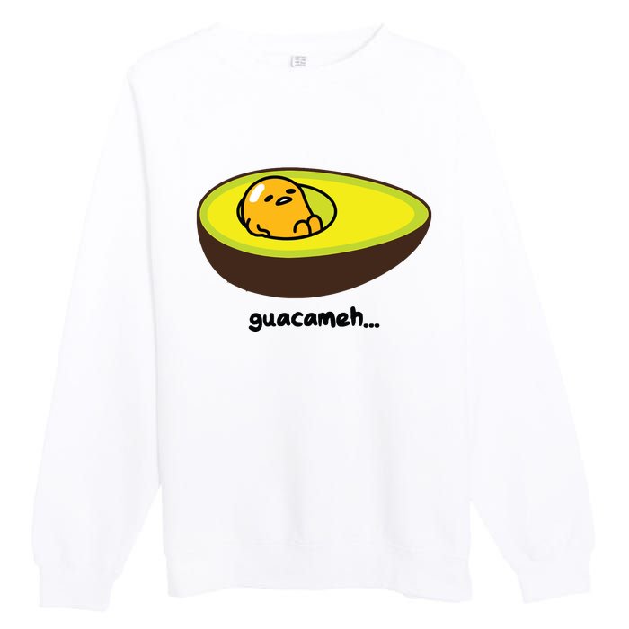 Gudetama Guacameh Avocado Guacamole Premium Crewneck Sweatshirt