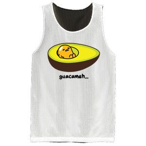 Gudetama Guacameh Avocado Guacamole Mesh Reversible Basketball Jersey Tank