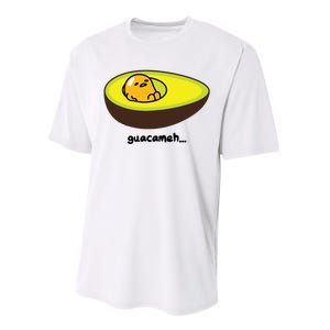 Gudetama Guacameh Avocado Guacamole Performance Sprint T-Shirt