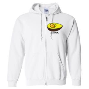 Gudetama Guacameh Avocado Guacamole Full Zip Hoodie