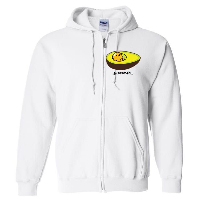 Gudetama Guacameh Avocado Guacamole Full Zip Hoodie