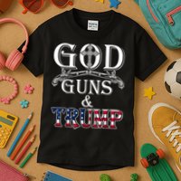 God Guns And Trump Kids T-Shirt