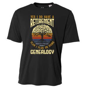 Genealogy Genealogist Ancestry Retiree Cooling Performance Crew T-Shirt