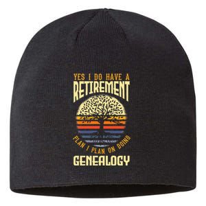 Genealogy Genealogist Ancestry Retiree Sustainable Beanie