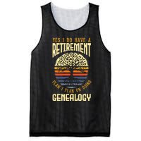 Genealogy Genealogist Ancestry Retiree Mesh Reversible Basketball Jersey Tank