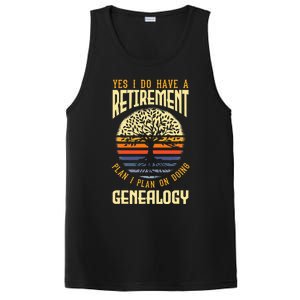 Genealogy Genealogist Ancestry Retiree PosiCharge Competitor Tank