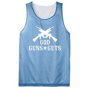 God Guns And Guts Mesh Reversible Basketball Jersey Tank