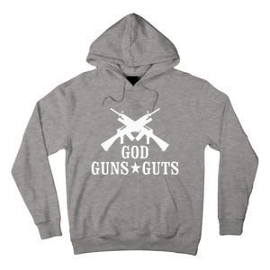 God Guns And Guts Tall Hoodie