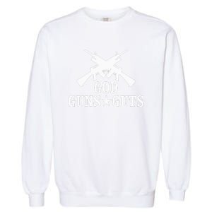 God Guns And Guts Garment-Dyed Sweatshirt