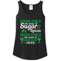 Good Girls Are Made Of Sugar And Spices Irish Girls Are MadeSt Patrick Day Ladies Essential Tank