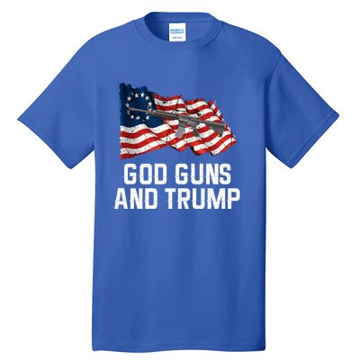 God Guns And Trump Gift 2nd Adt Trump Gift Tall T-Shirt