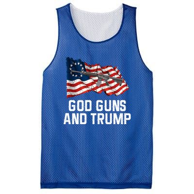 God Guns And Trump Gift 2nd Adt Trump Gift Mesh Reversible Basketball Jersey Tank