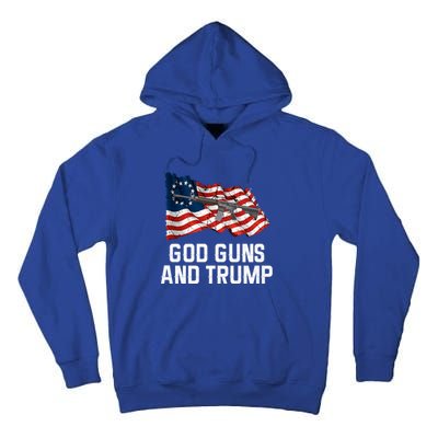 God Guns And Trump Gift 2nd Adt Trump Gift Tall Hoodie