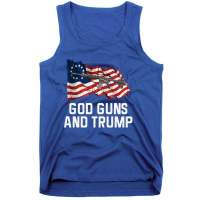 God Guns And Trump Gift 2nd Adt Trump Gift Tank Top