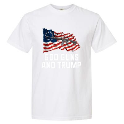 God Guns And Trump Gift 2nd Adt Trump Gift Garment-Dyed Heavyweight T-Shirt