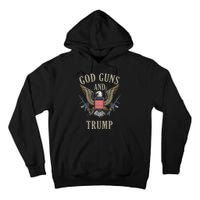 God Guns And Trump 2nd Amendment Flag Ar15 American Flag Tall Hoodie