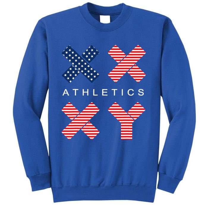 Gender Genetic American Flag Xx Xy Athletics Sweatshirt