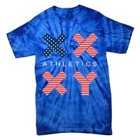 Gender Genetic American Flag Xx Xy Athletics Tie-Dye T-Shirt