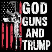 God Guns And Trump 2nd Amendment Flag Ar15 American Flag Impact Tech Backpack