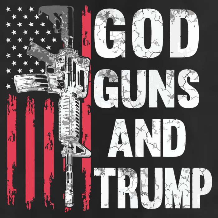 God Guns And Trump 2nd Amendment Flag Ar15 American Flag 11oz C Handle Ceramic Mug