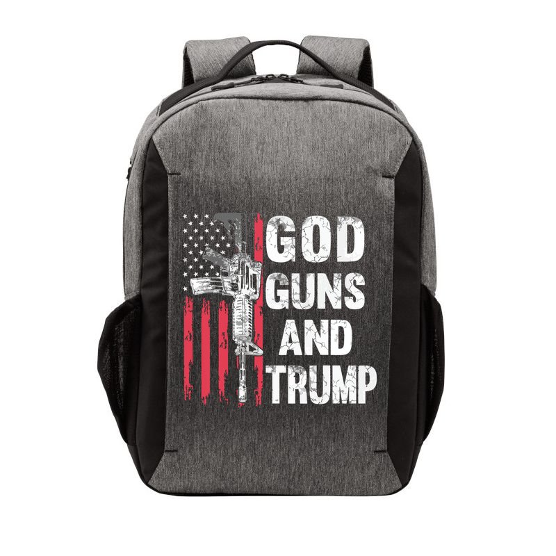 God Guns And Trump 2nd Amendment Flag Ar15 American Flag Vector Backpack