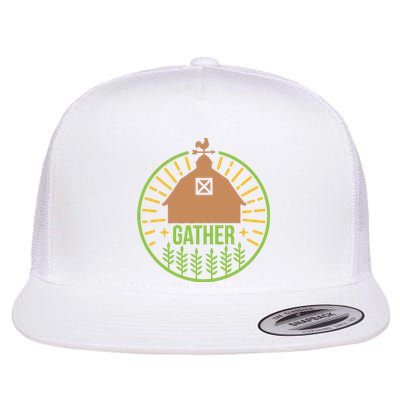 Gather Flat Bill Trucker Hat