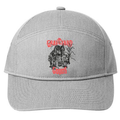 Graveyard Goods A Dark Damp House 7-Panel Snapback Hat