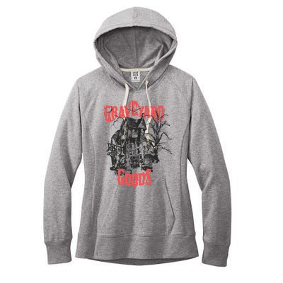 Graveyard Goods A Dark Damp House Women's Fleece Hoodie