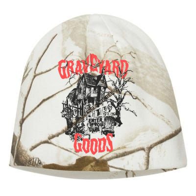 Graveyard Goods A Dark Damp House Kati - Camo Knit Beanie