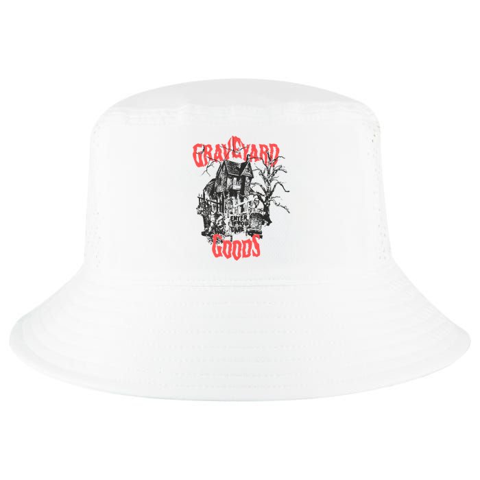 Graveyard Goods A Dark Damp House Cool Comfort Performance Bucket Hat