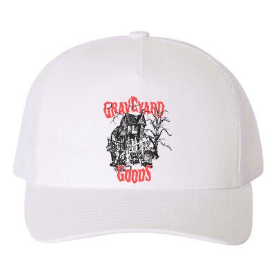 Graveyard Goods A Dark Damp House Yupoong Adult 5-Panel Trucker Hat