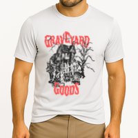 Graveyard Goods A Dark Damp House Cooling Performance Crew T-Shirt