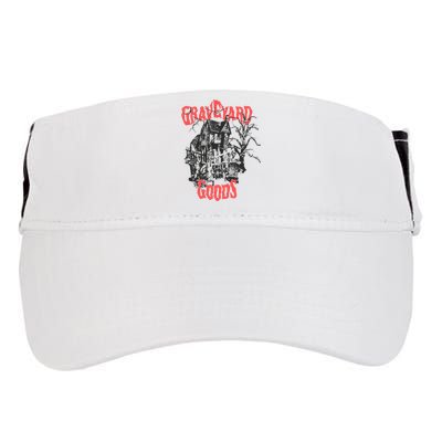 Graveyard Goods A Dark Damp House Adult Drive Performance Visor