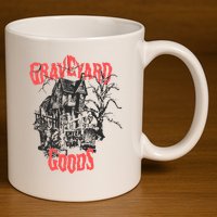 Graveyard Goods A Dark Damp House 11oz C Handle Ceramic Mug