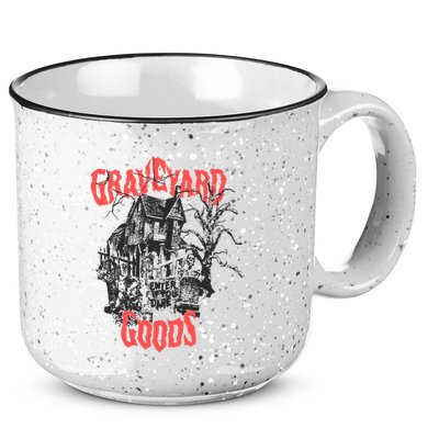 Graveyard Goods A Dark Damp House 15oz Campfire Ceramic Mug