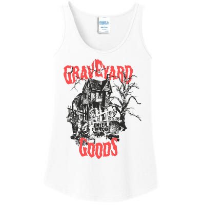 Graveyard Goods A Dark Damp House Ladies Essential Tank