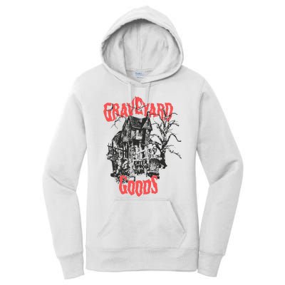 Graveyard Goods A Dark Damp House Women's Pullover Hoodie