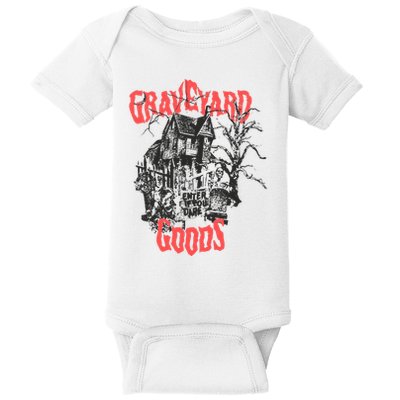 Graveyard Goods A Dark Damp House Baby Bodysuit