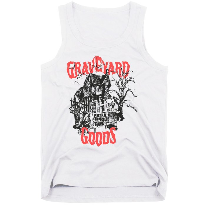 Graveyard Goods A Dark Damp House Tank Top