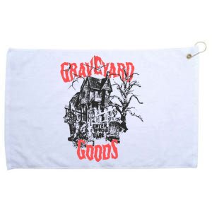 Graveyard Goods A Dark Damp House Grommeted Golf Towel