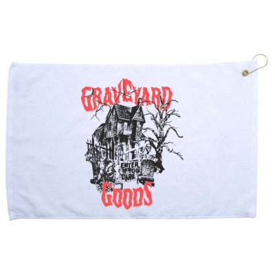 Graveyard Goods A Dark Damp House Grommeted Golf Towel