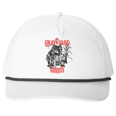 Graveyard Goods A Dark Damp House Snapback Five-Panel Rope Hat